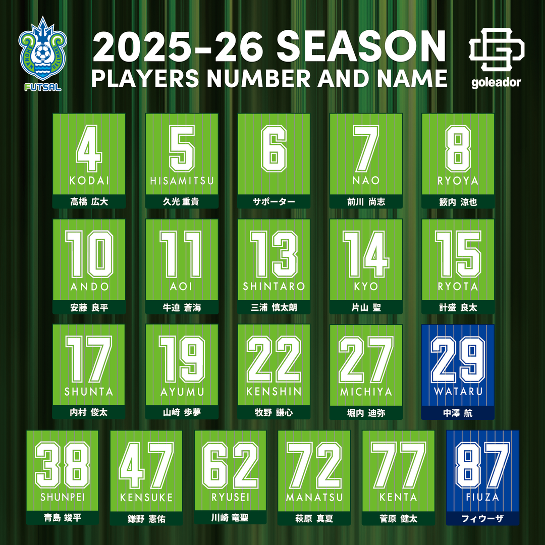 BIGサイズ/希望番号個人名モデル】2025-26オーセンティックユニフォーム