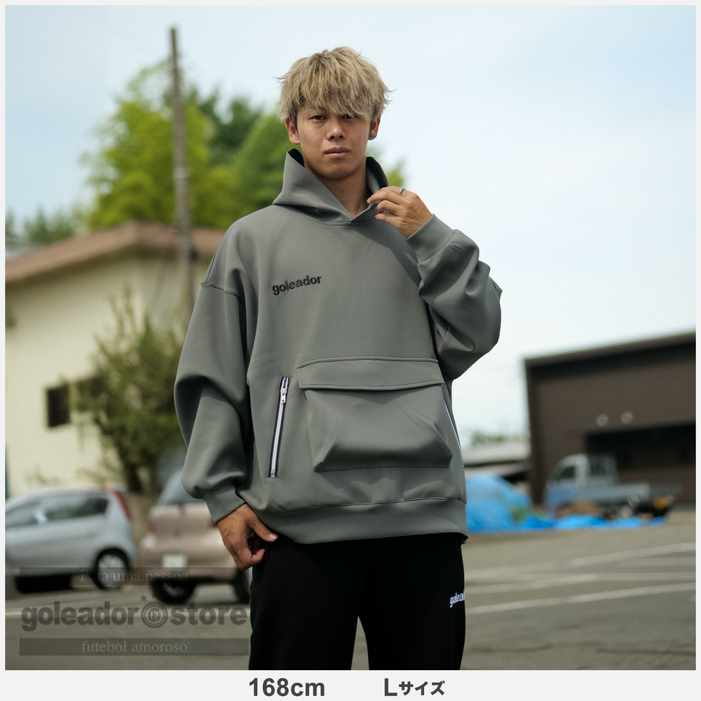 goleador フルジップジャケット&パンツ3点セット Lサイズ グレー g4431-g4433_3.jpg