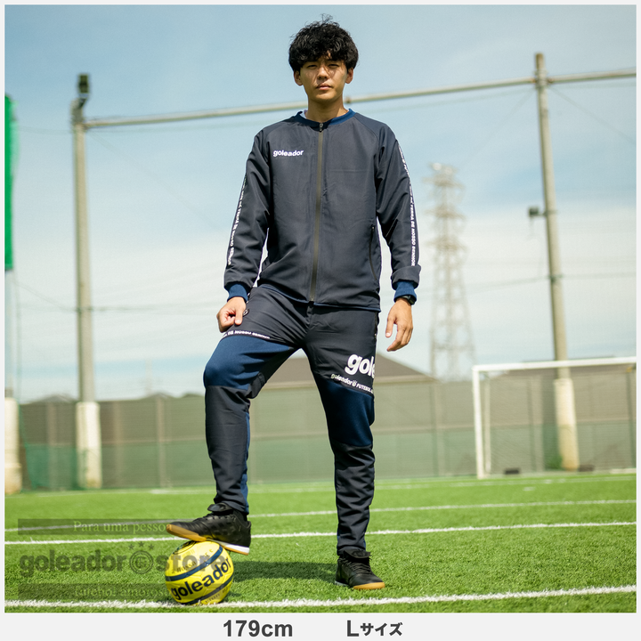 ゴレアドール公式】goleador リップ BASIC 裏トリコット ZIP ピステ ゴレアドール公式】goleador リップ BASIC 裏トリコット ZIP ピステ