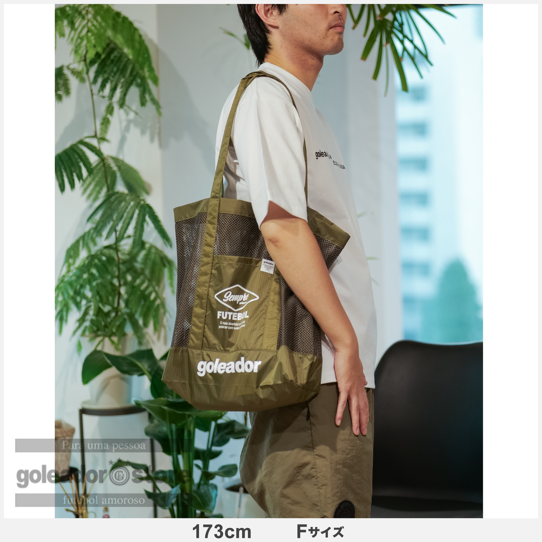 ゴレアドール公式】goleador【ストア限定】メッシュトートバックoms-072
