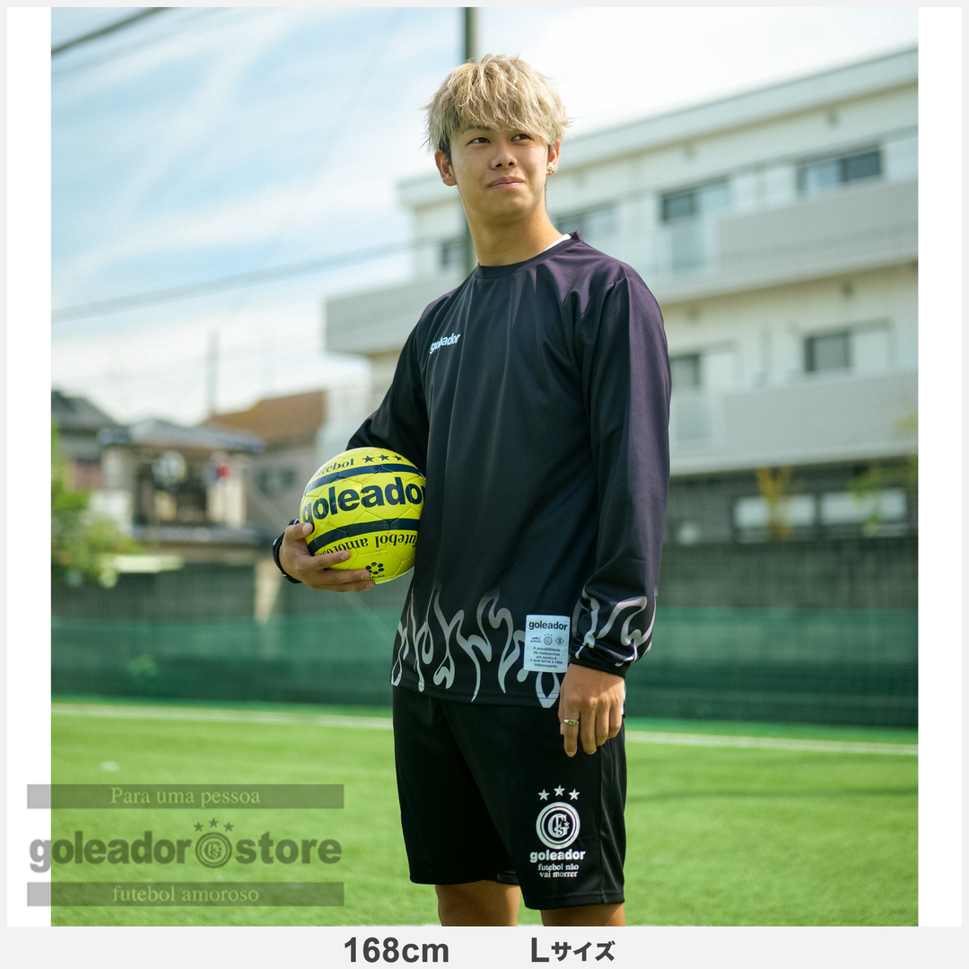 ゴレアドール公式】goleador ファイヤーパターン ロング プラクティス