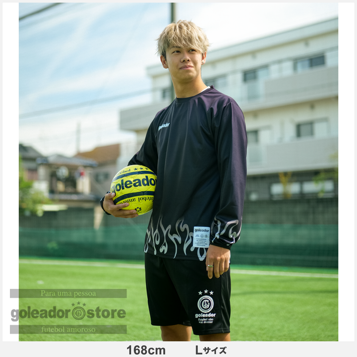 ゴレアドール公式】goleador ファイヤーパターン ロング プラクティス