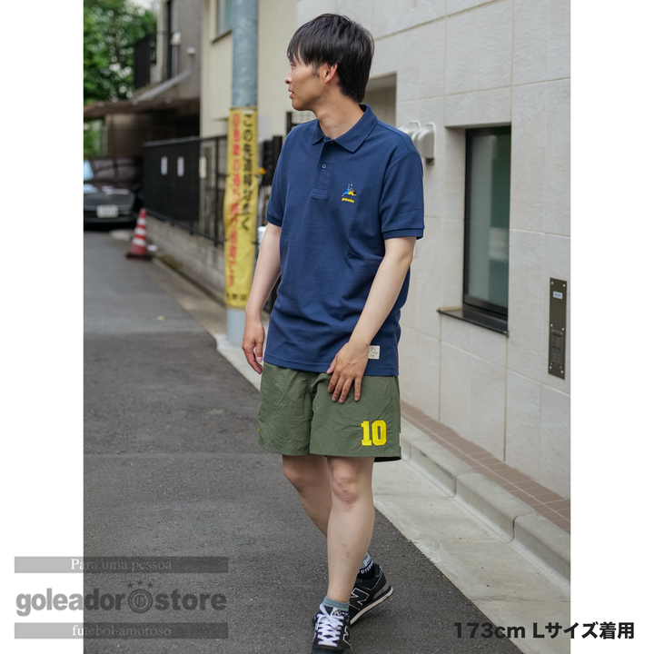 ゴレアドール公式】goleador レジェンドNo.10 ポロシャツ（ブラジル
