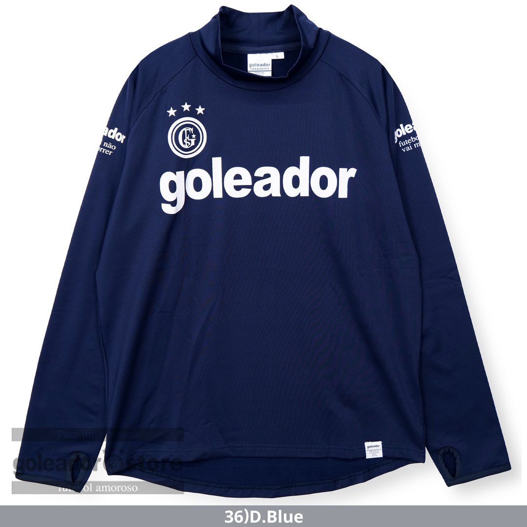 ゴレアドール公式】goleador 裏起毛スムースハイネック ロング