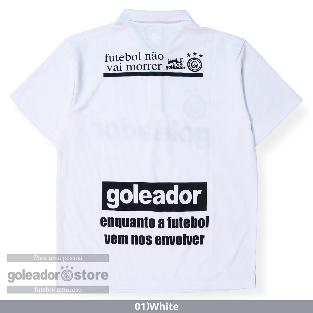 ゴレアドール公式】goleador ベーシックロゴプラクティスポロシャツ ゴレアドール公式】goleador ベーシックロゴプラクティスポロシャツ
