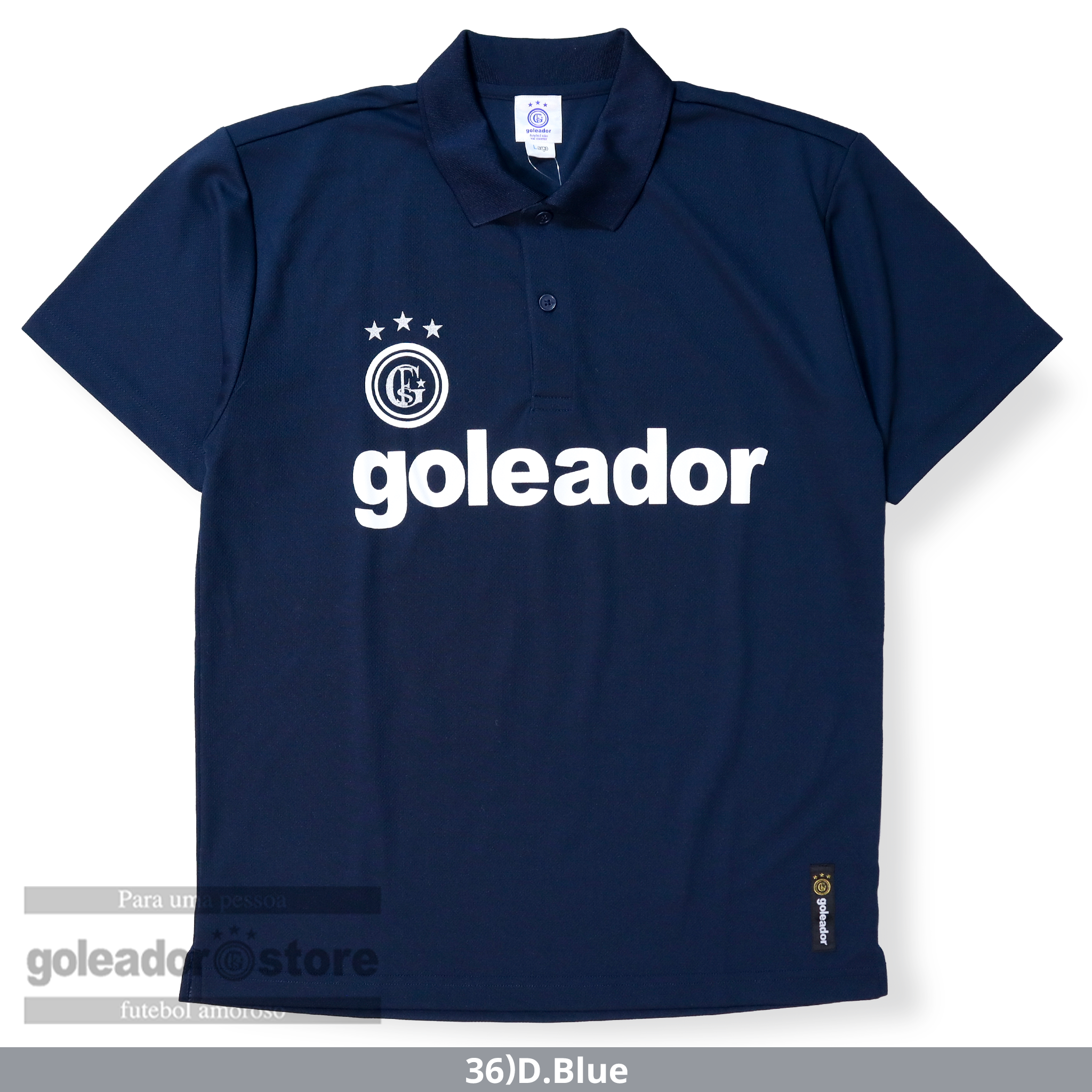 ゴレアドール公式】goleador ベーシックロゴプラクティスポロシャツ ゴレアドール公式】goleador ベーシックロゴプラクティスポロシャツ