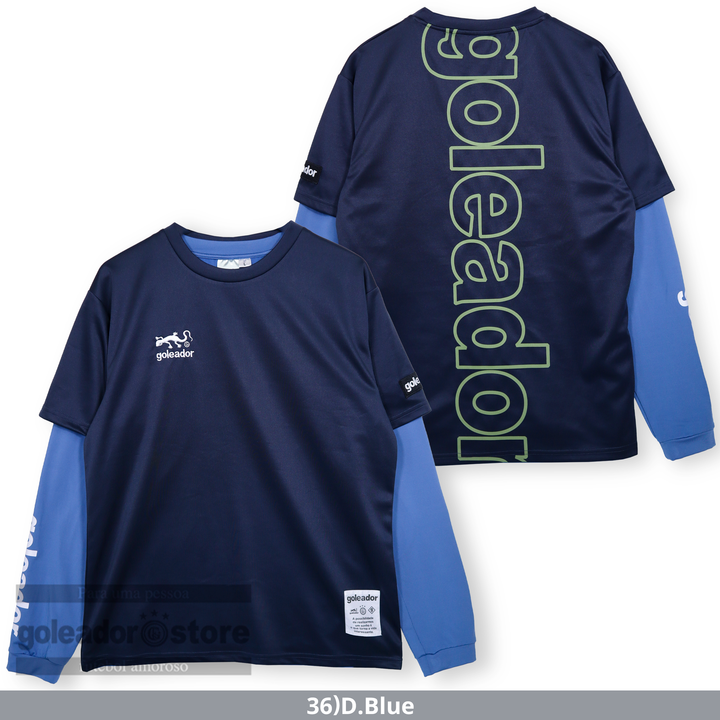 ゴレアドール公式】goleador [2way仕様] プラクティス 半袖/裏起毛