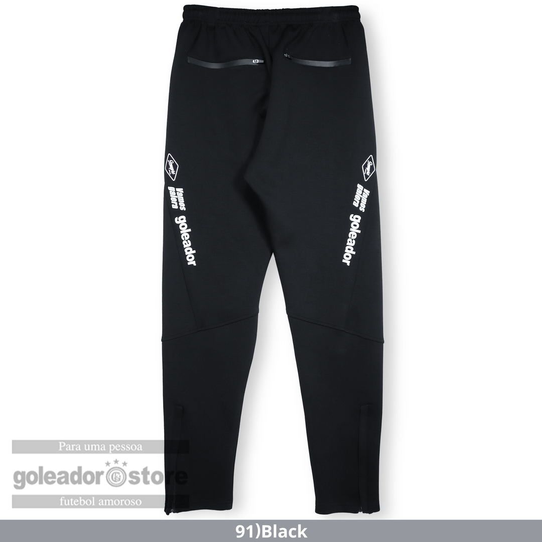 ゴレアドール オールマイティー 裏起毛スムース スリム パンツ g-2383 D.Blue M