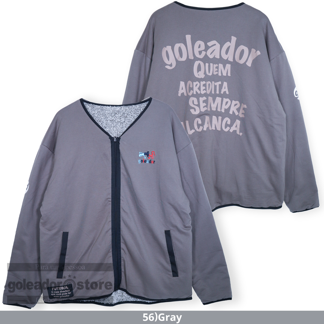 ゴレアドール公式】goleador Light Sweat / Mixボア ノーカラー ZIP ゴレアドール公式】goleador Light Sweat / Mixボア ノーカラー ZIP