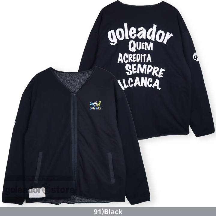 ゴレアドール公式】goleador Light Sweat / Mixボア ノーカラー ゴレアドール公式】goleador Light Sweat / Mixボア ノーカラー