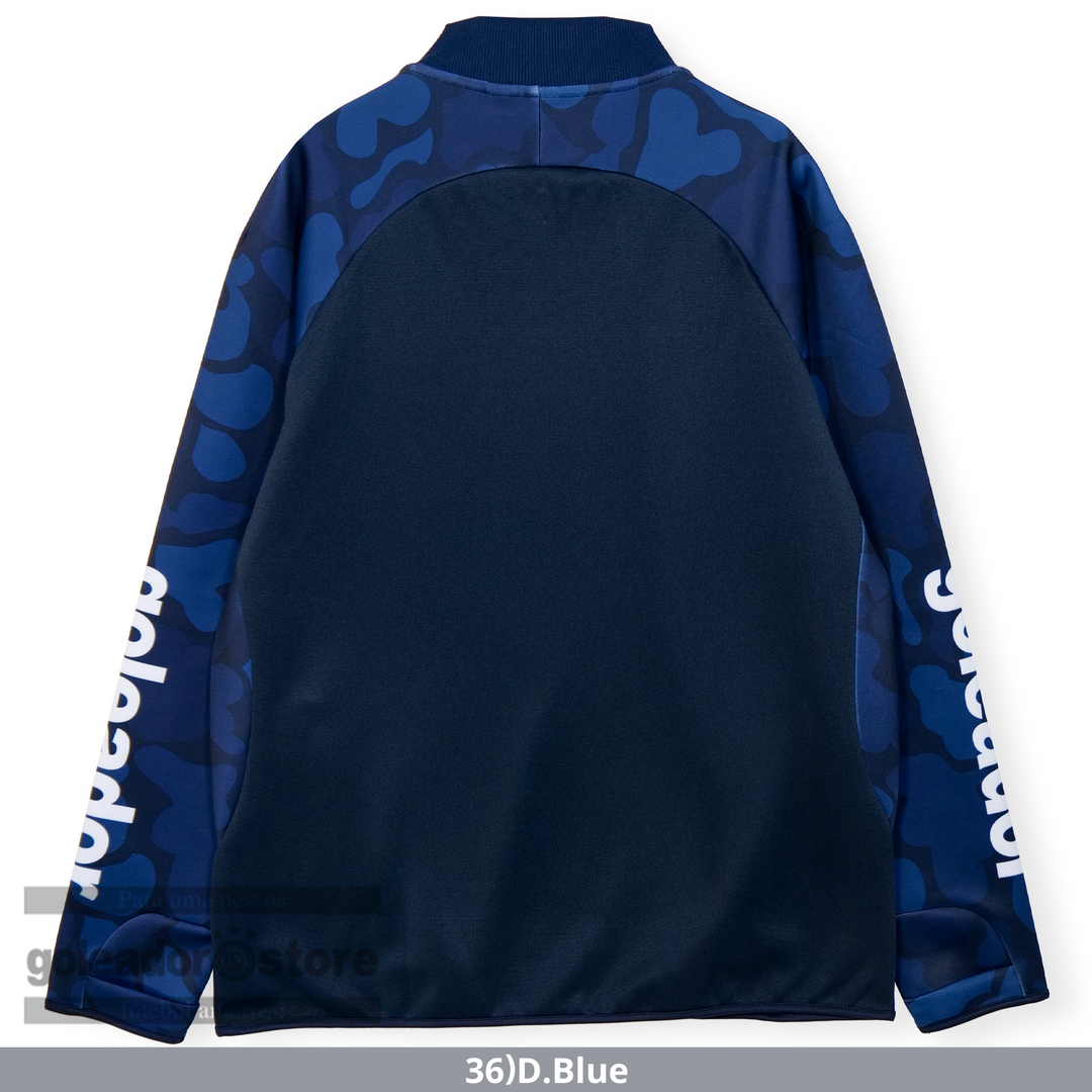 ゴレアドール公式】goleador スムースジャージ 迷彩 コンビネーション