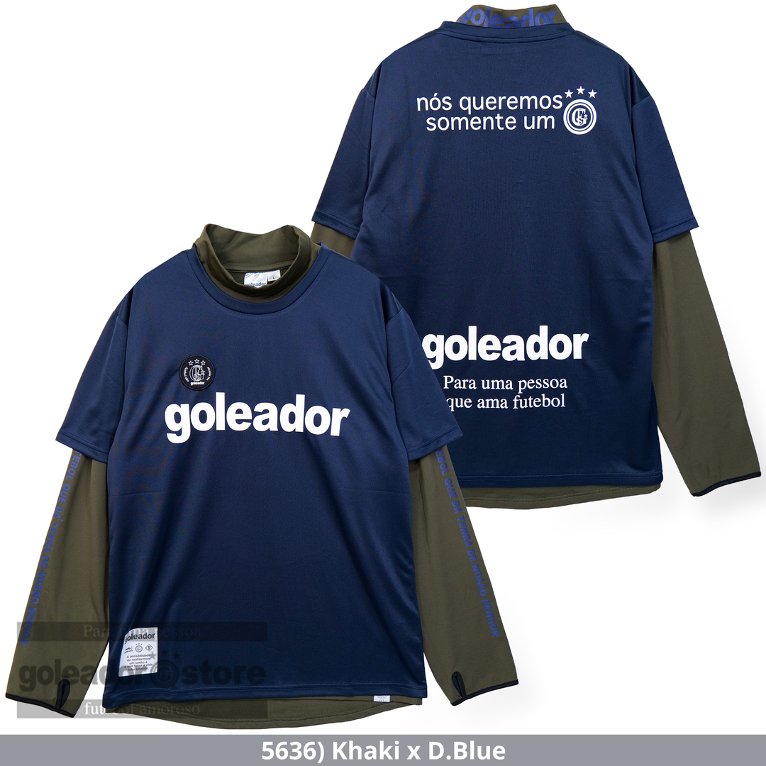 ゴレアドール公式】goleador プラクティス半袖/裏起毛スムースロング ゴレアドール公式】goleador プラクティス半袖/裏起毛スムースロング
