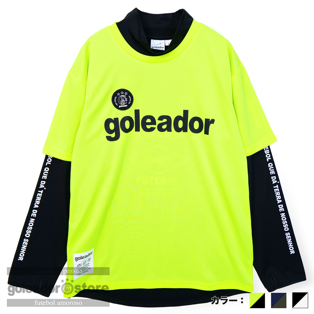 ゴレアドール公式】goleador プラクティス半袖/裏起毛スムースロング ゴレアドール公式】goleador プラクティス半袖/裏起毛スムースロング