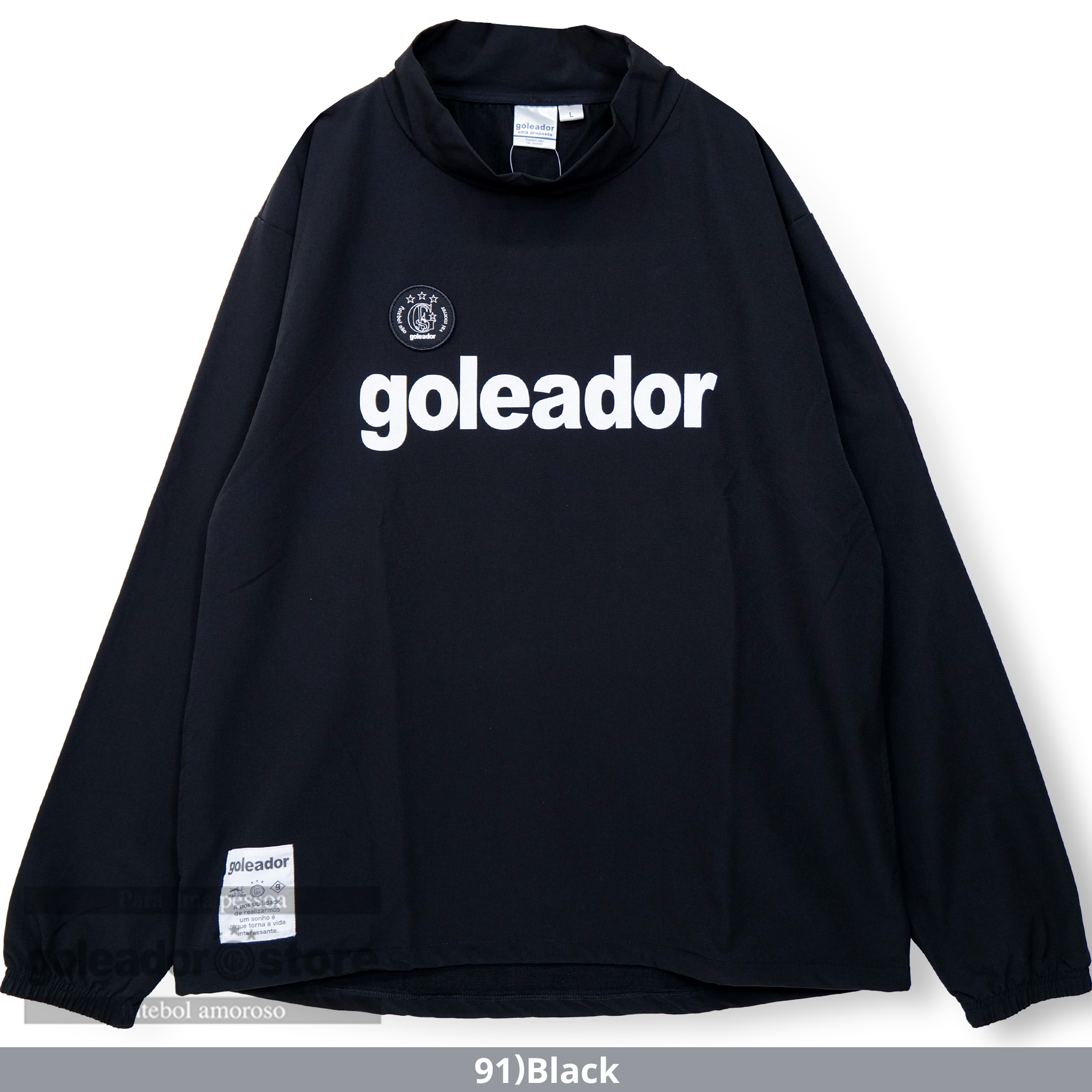 ゴレアドール公式】goleador 高密度ジャージ ウーブン ハイネック ゴレアドール公式】goleador 高密度ジャージ ウーブン ハイネック