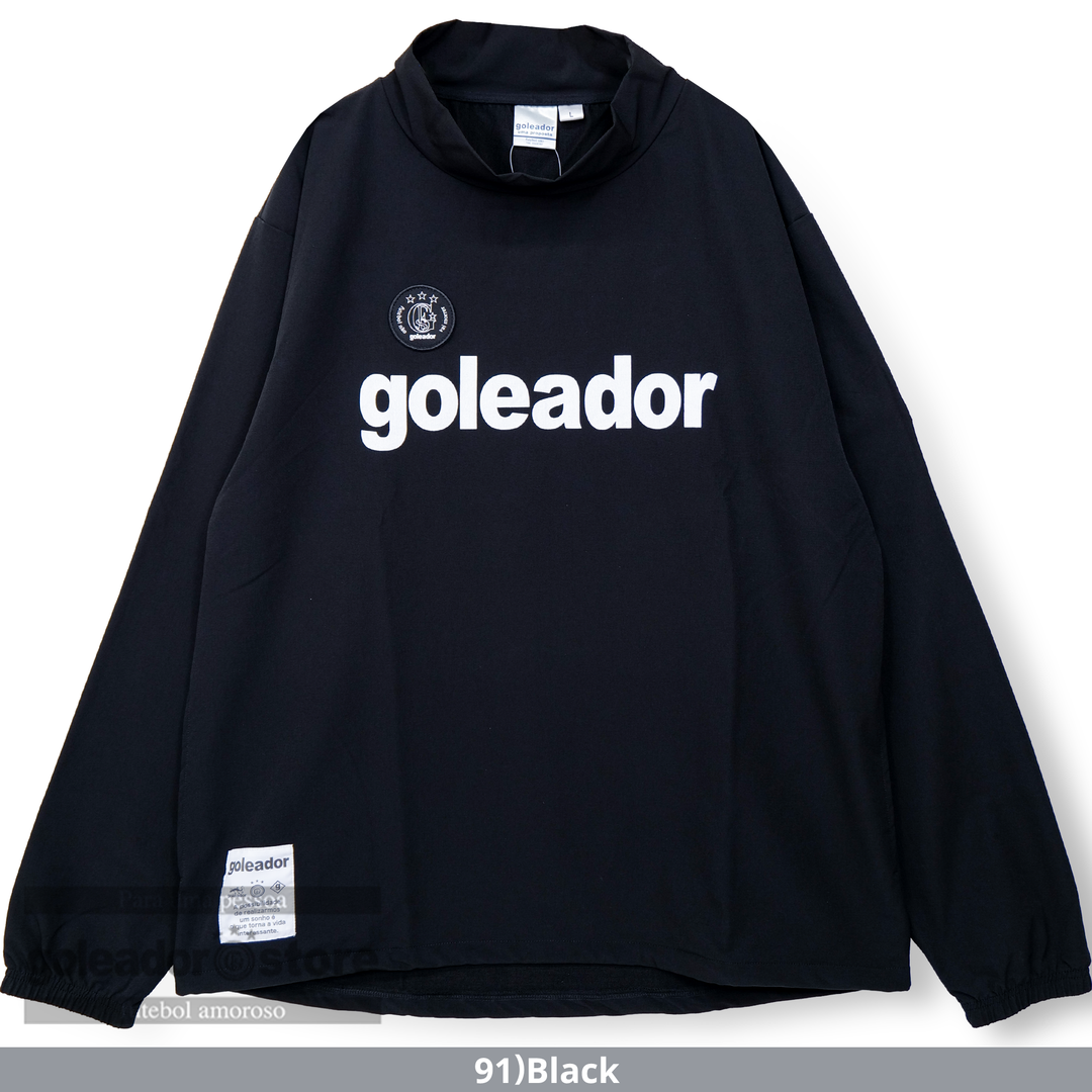 しるこkk ゴレアドール公式】goleador 高密度ジャージ ウーブン ハイネック
