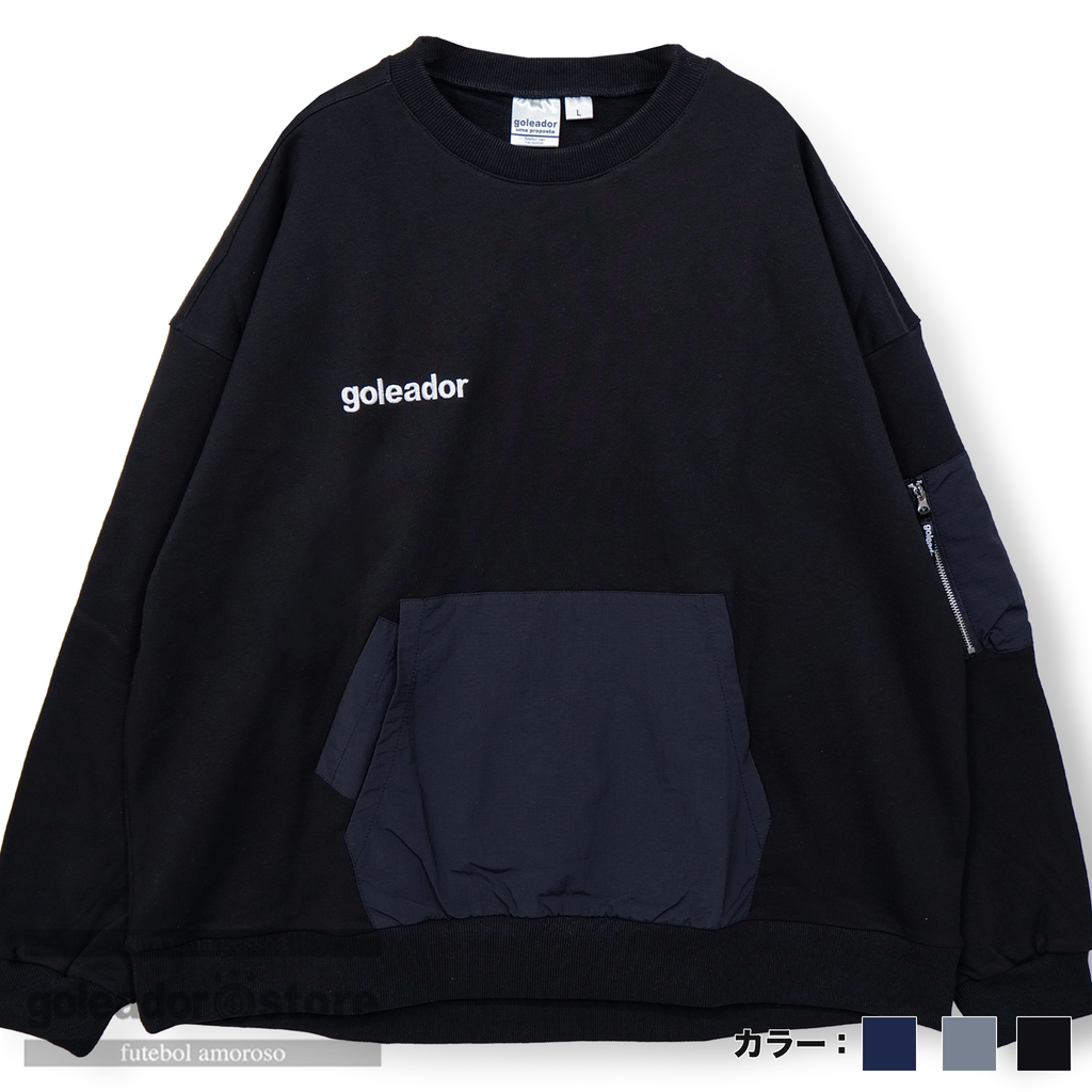 ゴレアドール公式】goleador ミリタリースウェット トレーナー g