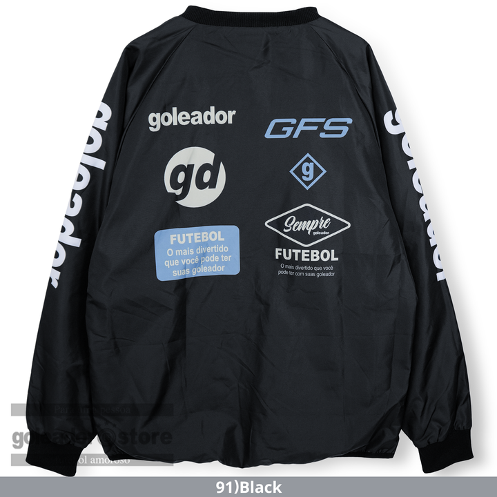ゴレアドール公式】goleador SignBoardデザイン 裏トリコット ZIP
