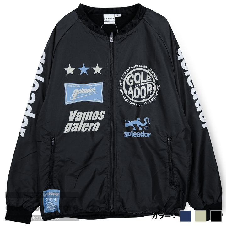 ゴレアドール公式】goleador SignBoardデザイン 裏トリコット ZIP