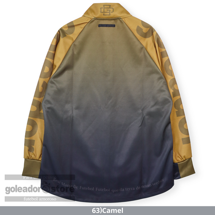 スムースジャージ昇華グラデーション ショールカラーZIPジャケット