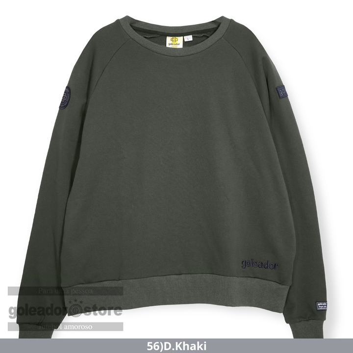 裏毛スウェット サイドポケット付き オーバーサイズ トレーナー 裏毛スウェット サイドポケット付き オーバーサイズ トレーナー