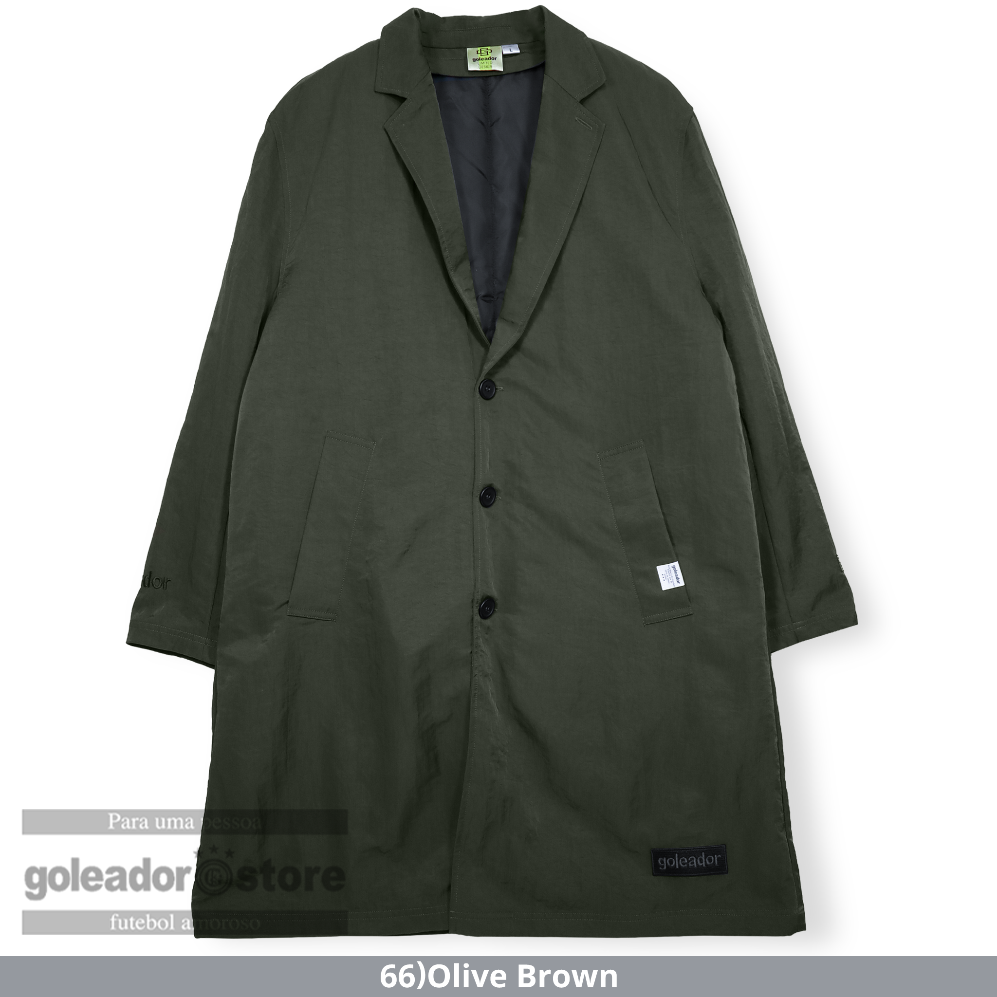 ゴレアドール　中綿アウター goleador（ゴレアドール） 裏フリース 中綿Middle Length モッズ G