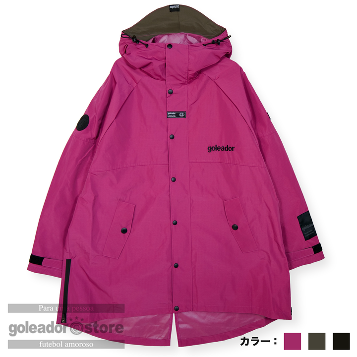 ゴレアドール公式】goleador 防水リップ レインコート gd-183