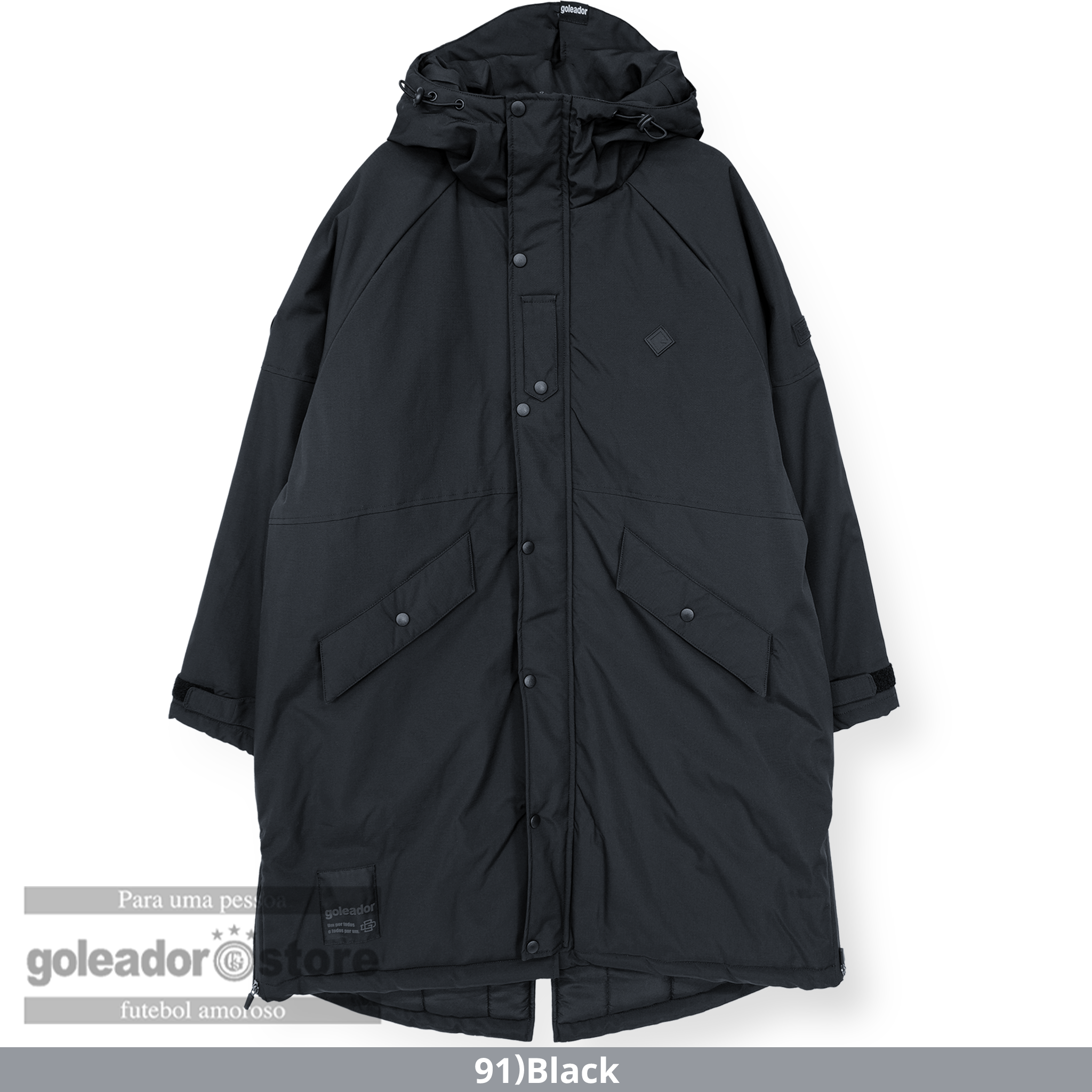 ゴレアドール公式】goleador 中綿リップ防水コーティング フード