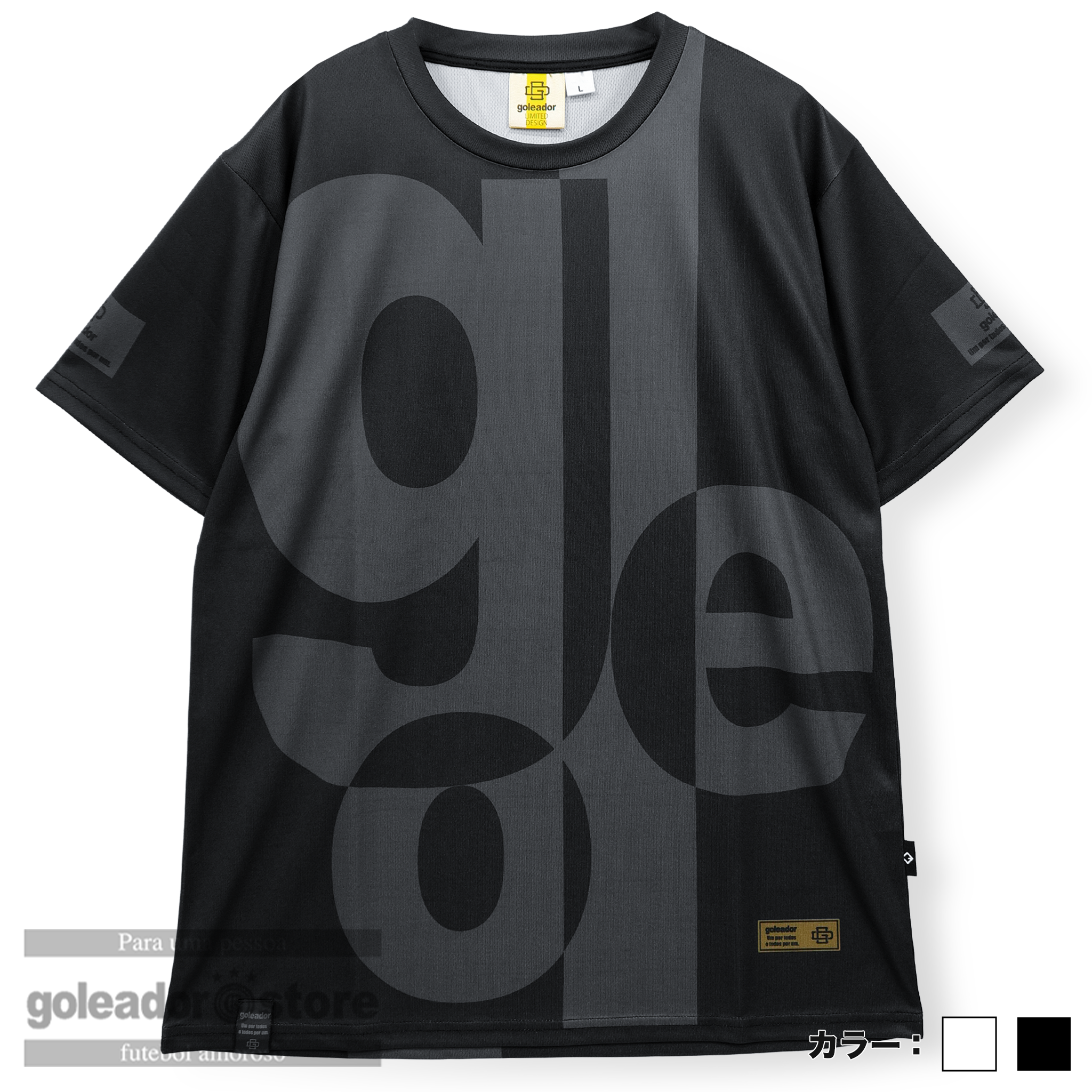 goleador 大柄文字Tシャツ