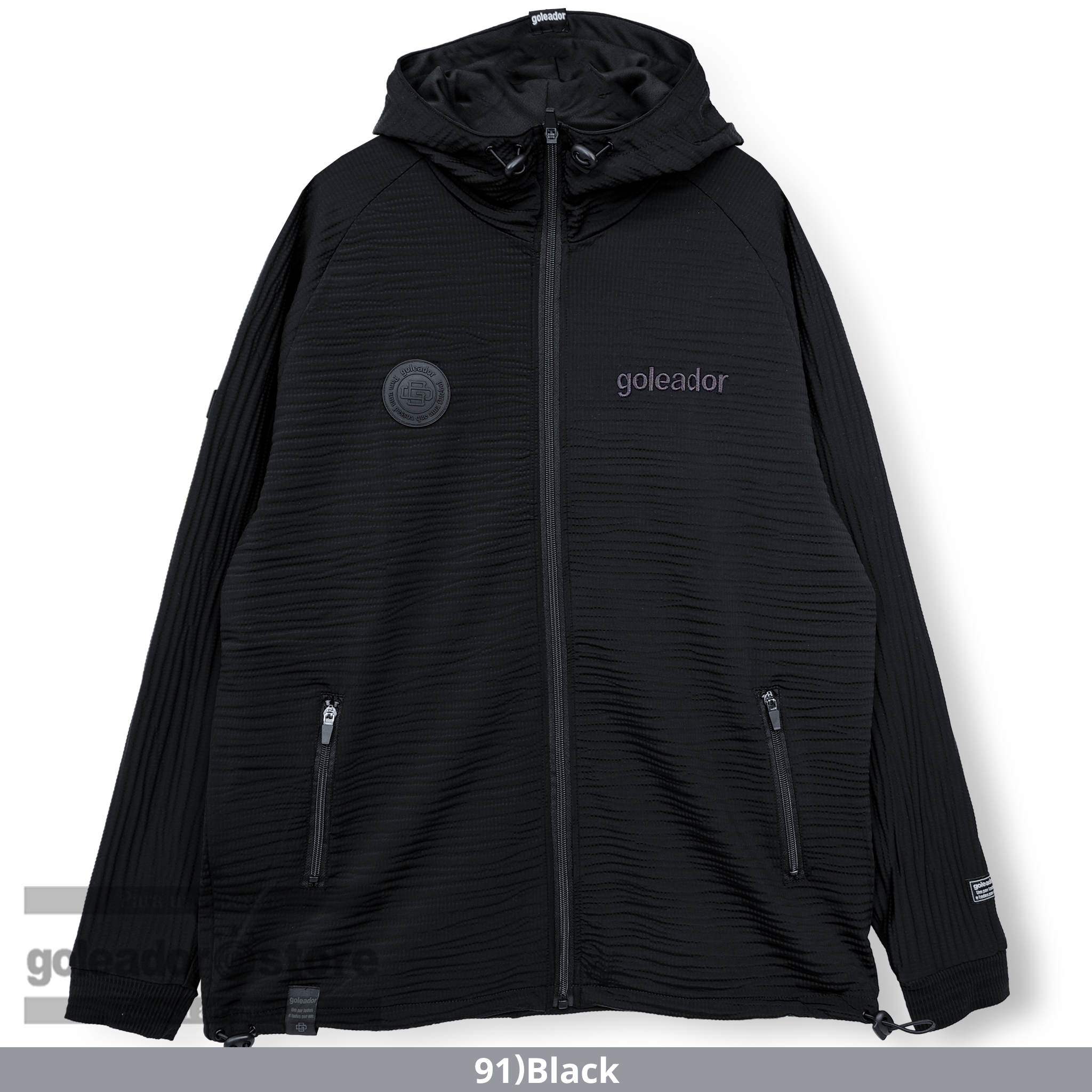 ゴレアドール公式】goleador Waveナイロンストレッチ フードZIP