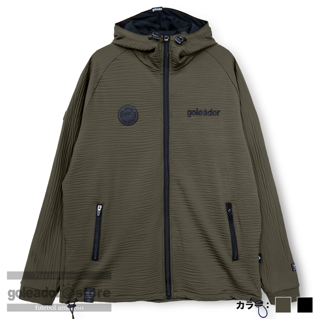 ゴレイヌ ゴレアドール公式】goleador Waveナイロンストレッチ フードZIP