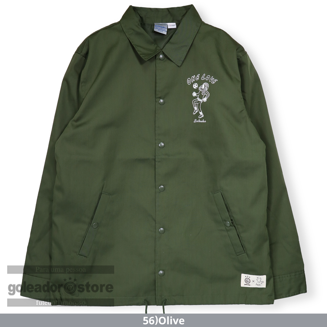 MORI ARTWORKSコラボ ONE LOVEコーチジャケット MORI ARTWORKSコラボ ONE LOVEコーチジャケット