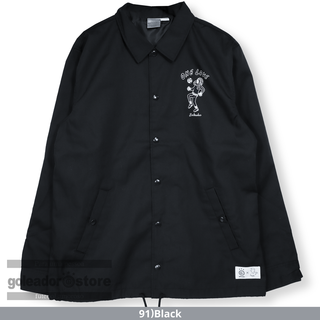 MORI ARTWORKSコラボ ONE LOVEコーチジャケット MORI ARTWORKSコラボ ONE LOVEコーチジャケット