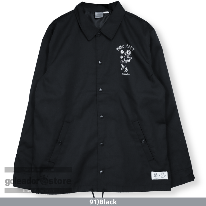 MORI ARTWORKSコラボ ONE LOVEコーチジャケット MORI ARTWORKSコラボ ONE LOVEコーチジャケット