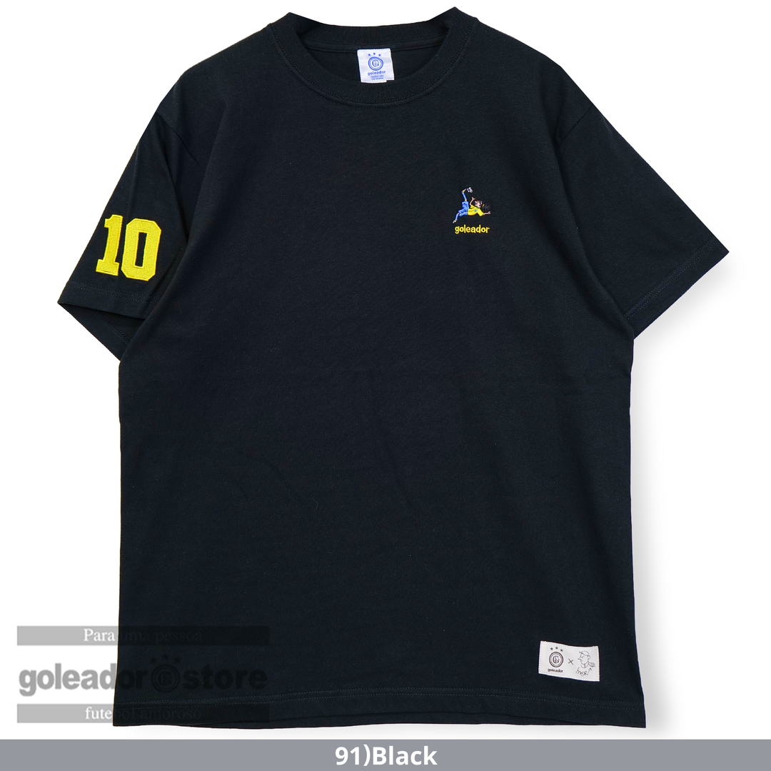 ゴレアドール公式】goleador レジェンドNo.10 Tシャツ（ブラジル） gm-036