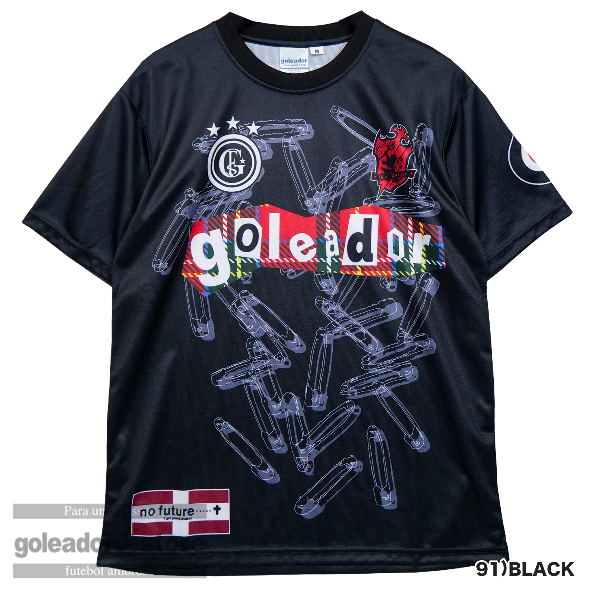 ゴレアドール公式】goleador no futureコラボANARCHYプラTシャツ gn-002