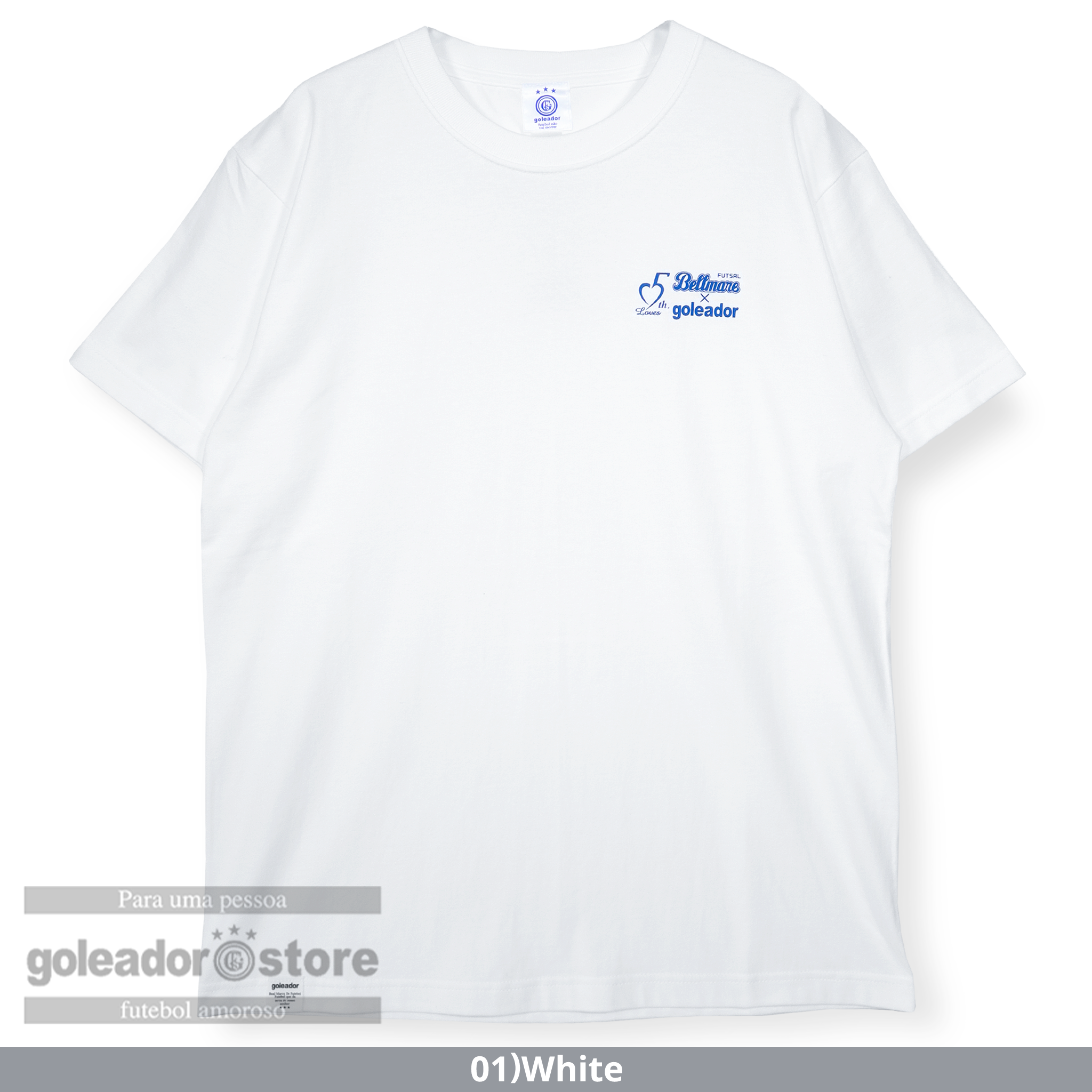 goleador×湘南ベルマーレフットサルクラブ 5周年記念コラボTシャツ