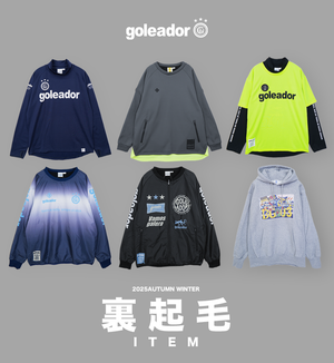 goleador (ゴレアドール)プラパーカー ゴレアドール公式】goleador 裏