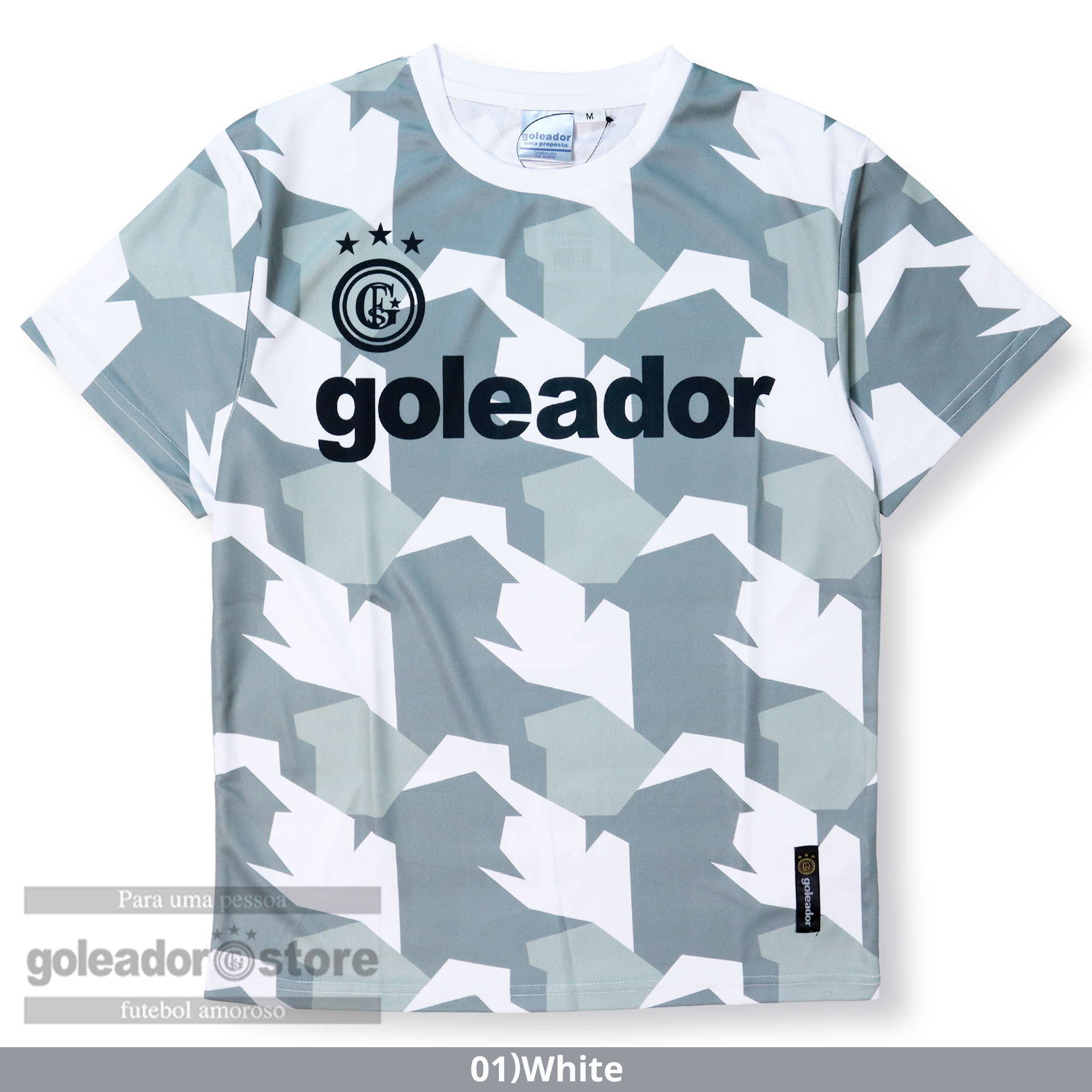 ゴレアドール goleador G-2553 昇華幾何学模様 プリント ロングプラティクスシャツ 
